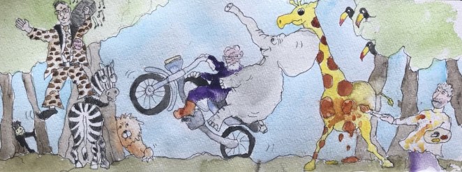 Afrikaanse jungle party